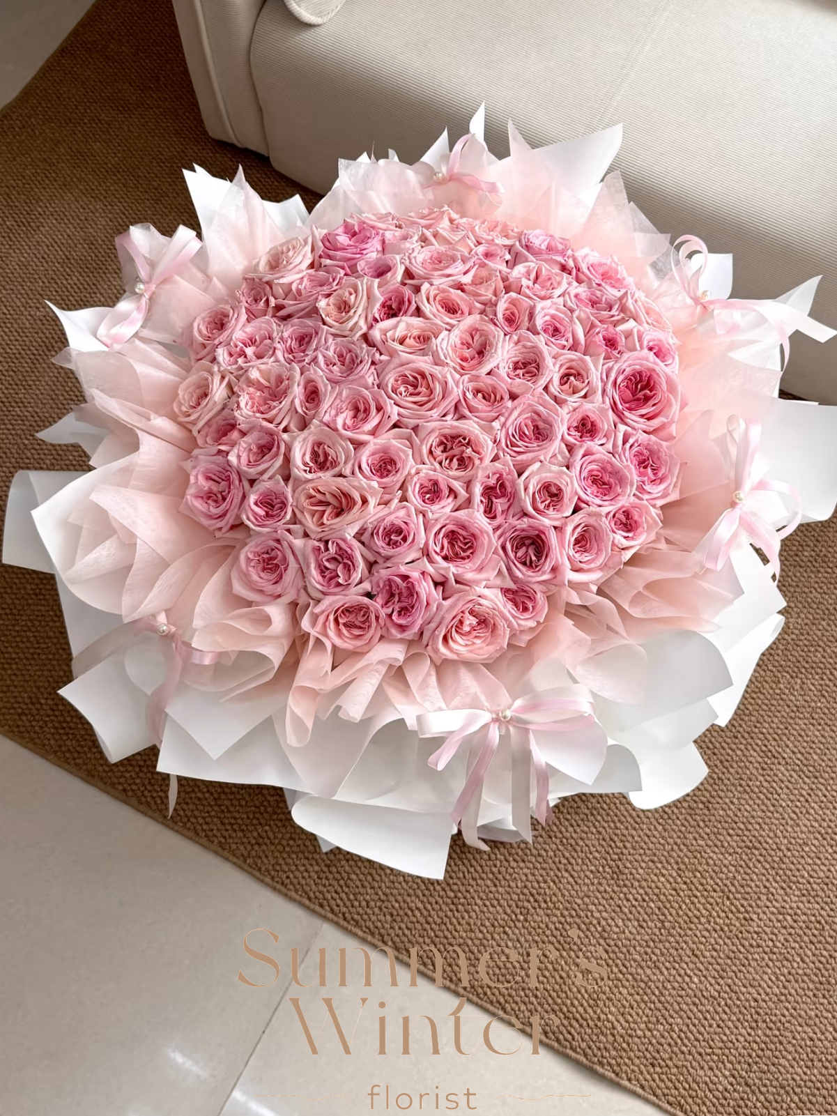Absolute Pink (66 Ohara Pink Roses)