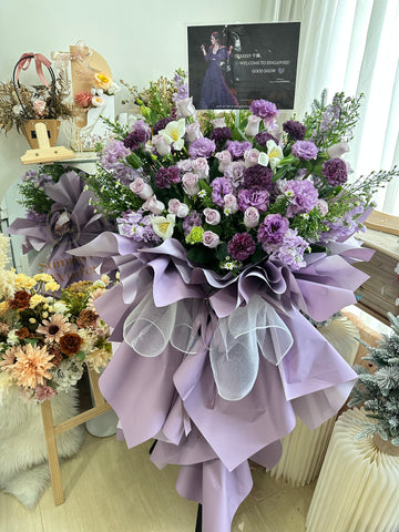 Congratulation Stand Purple