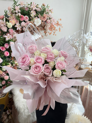 Oriental Floral Butterfly Bouquet