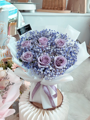 Dreamy Purple Roses