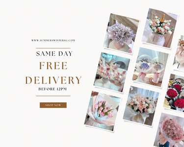 Homepage Mobile Banner for Summers Winter Florist