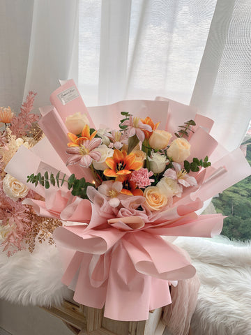 Rosey tulips