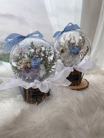 Blue Rose Crystal Ball