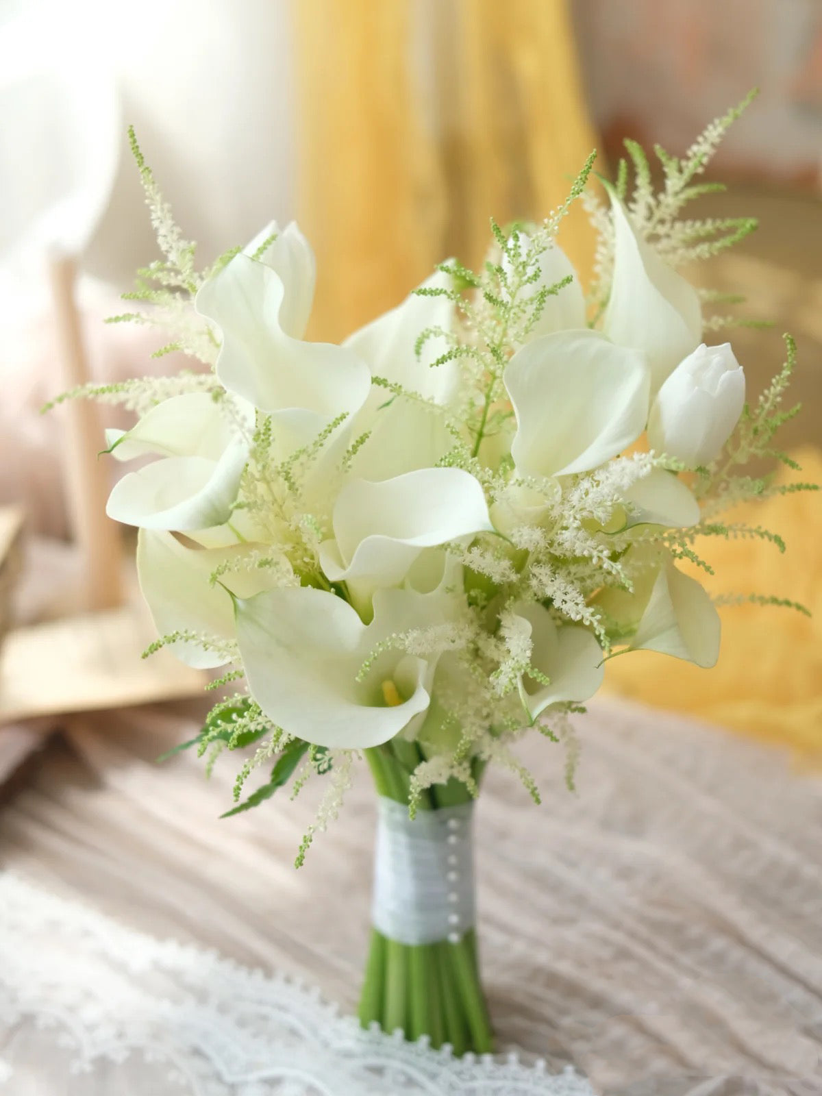calla lilies bridal