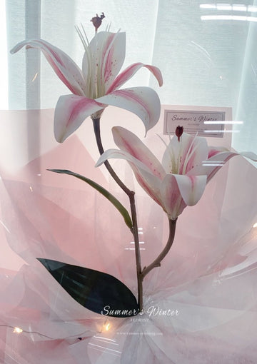 Faux Lilies Balloon [ Premium ]