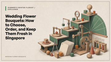 Wedding Flower Bouquets: How to Choose, Order, and Keep Them Fresh in Singapore
