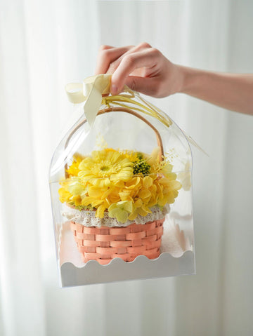 Preserved Basket ( Yellow )