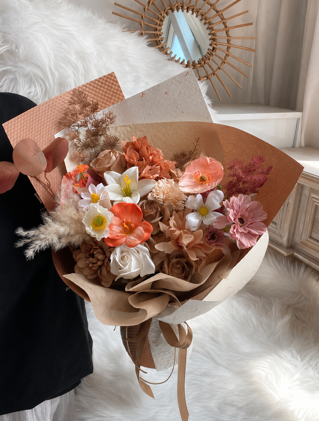 Autumn’s Breeze - soap flower box Singapore