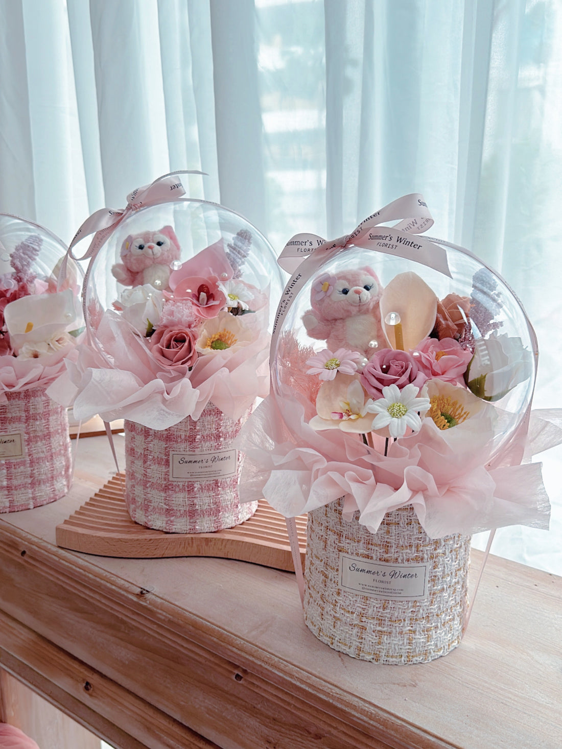 Linabell Crystal Ball Box | Preserved Gift Singapore