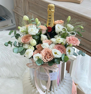 Floral Wine Box