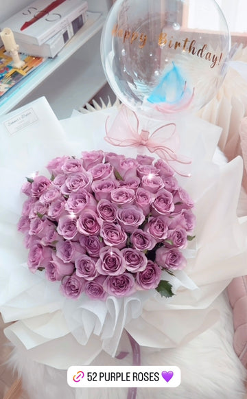 52 Purple Roses (Endearment)