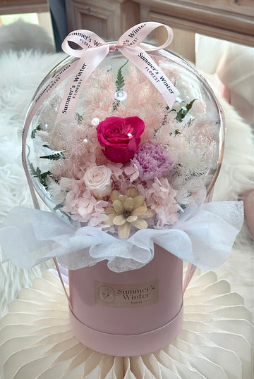 Globe Preserved Roses