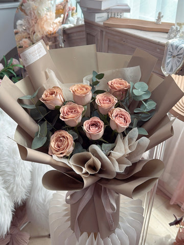 Cappuccino Roses Bouquet
