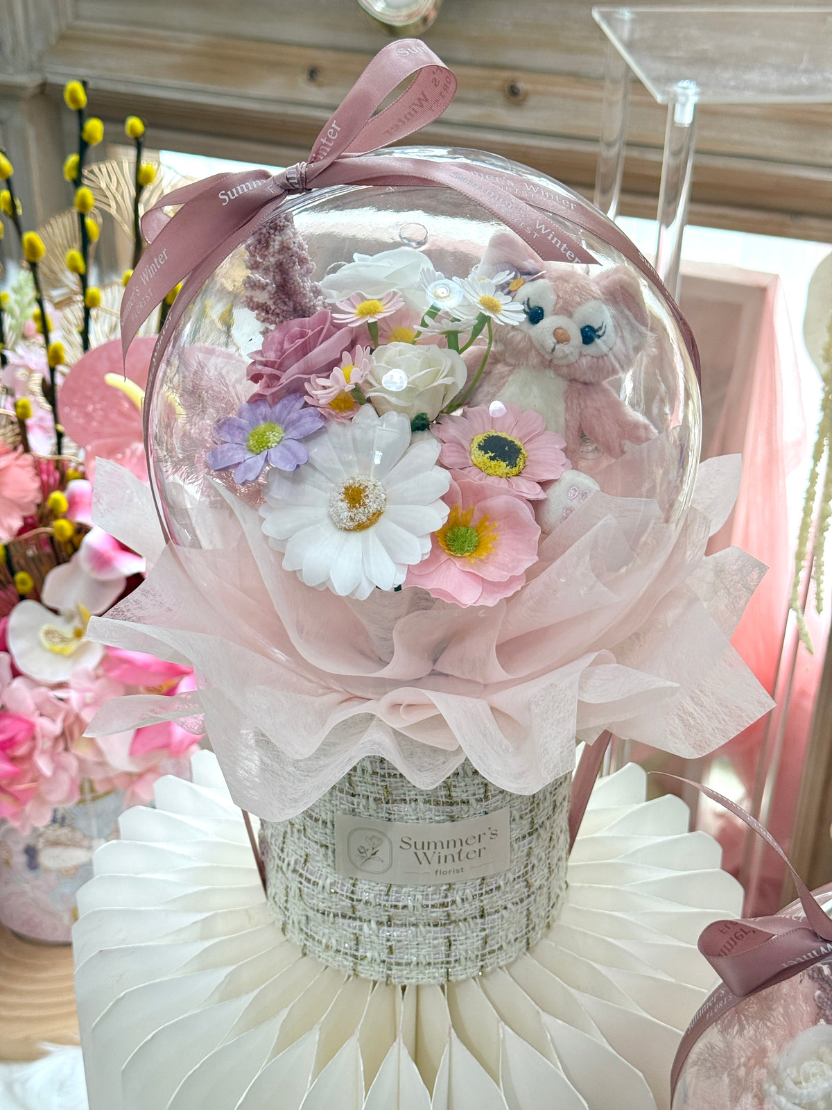 Linabell Crystal Ball Box | Preserved Gift Singapore