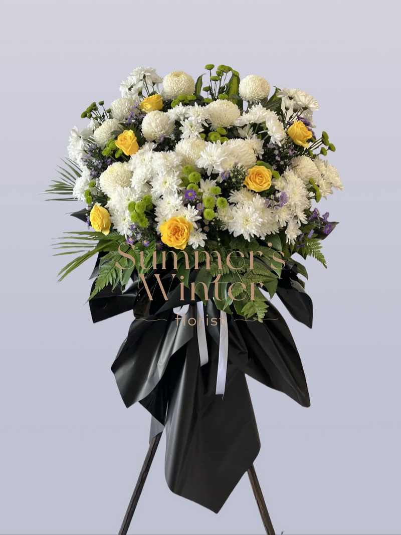 Condolences Stand IIV, Summer's Winter Florist Singapore