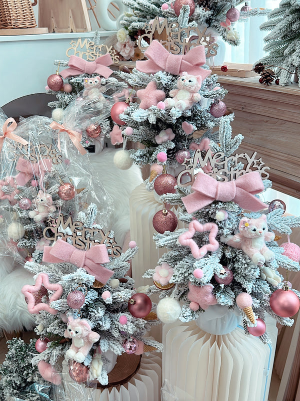 Christmas pre-order music box Xmas tree by Summer's Winter Florist Singapore