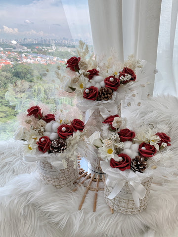 Pearl Soap Box ( Red roses )