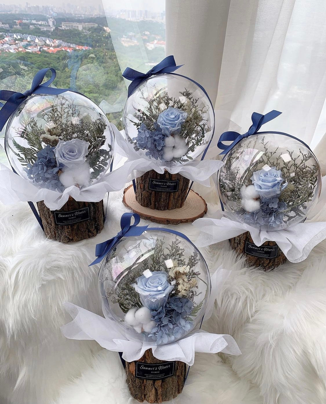 Crystal ball Bouquets